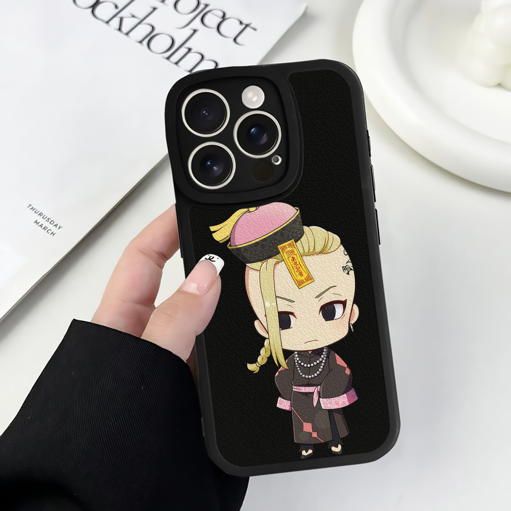 （画像用） 東京リベンジャーズ Tokyo Revengers 【iPhone 16シリーズ対応】シリコンスマホケース（レザー調） 材質：シリコン